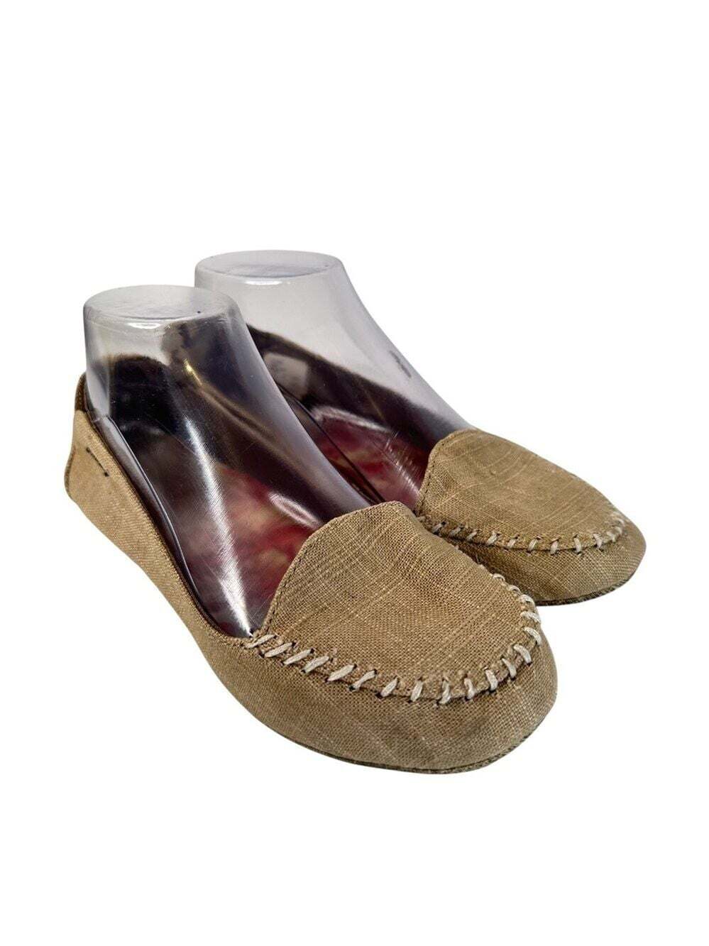 Cushe Boho Lamu Sand Tan Loafers Slip On Moccasin Flats Comfort Casual Womens 6